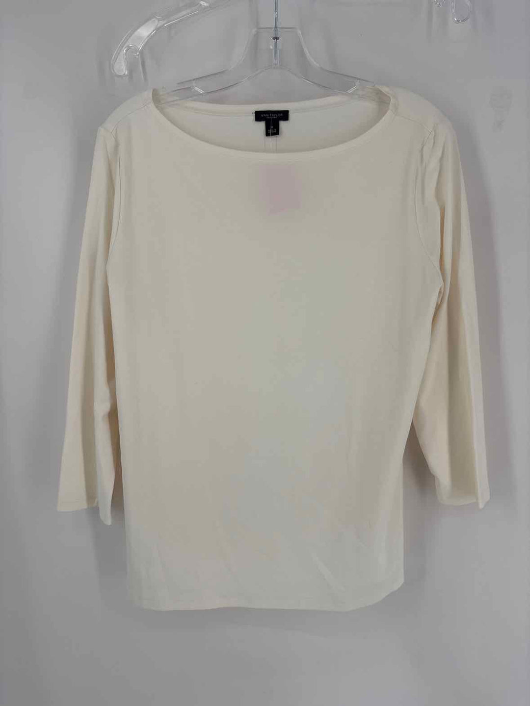 Size M Ann Taylor Cream Shirt