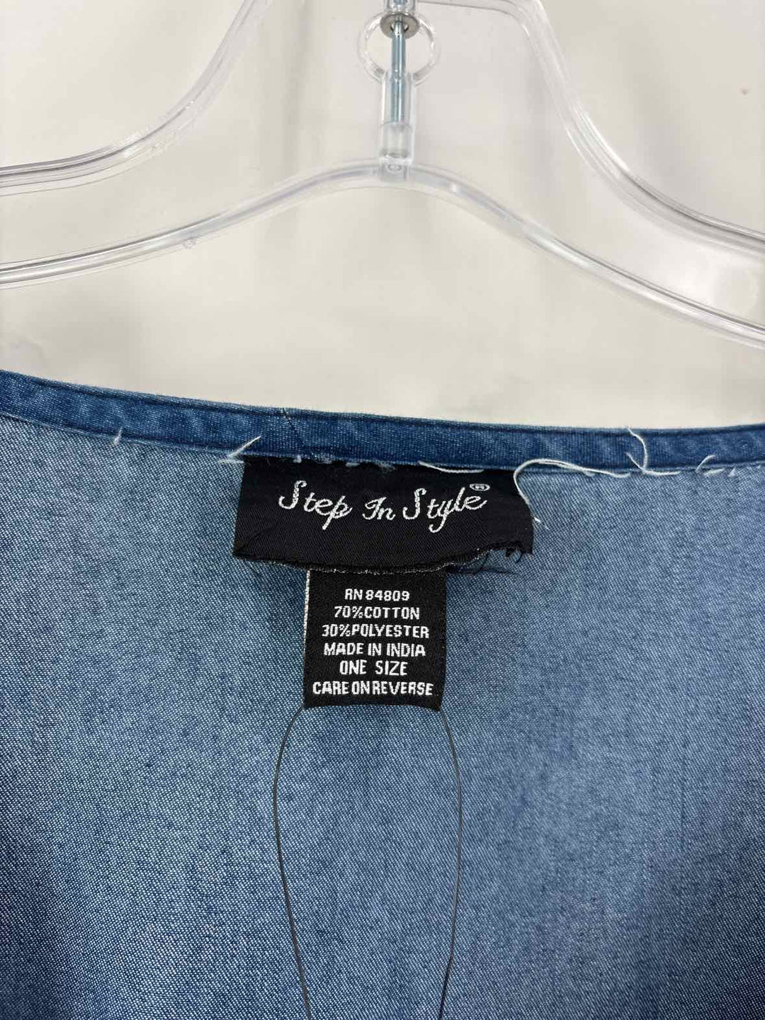 Size One Size Denim Shirt