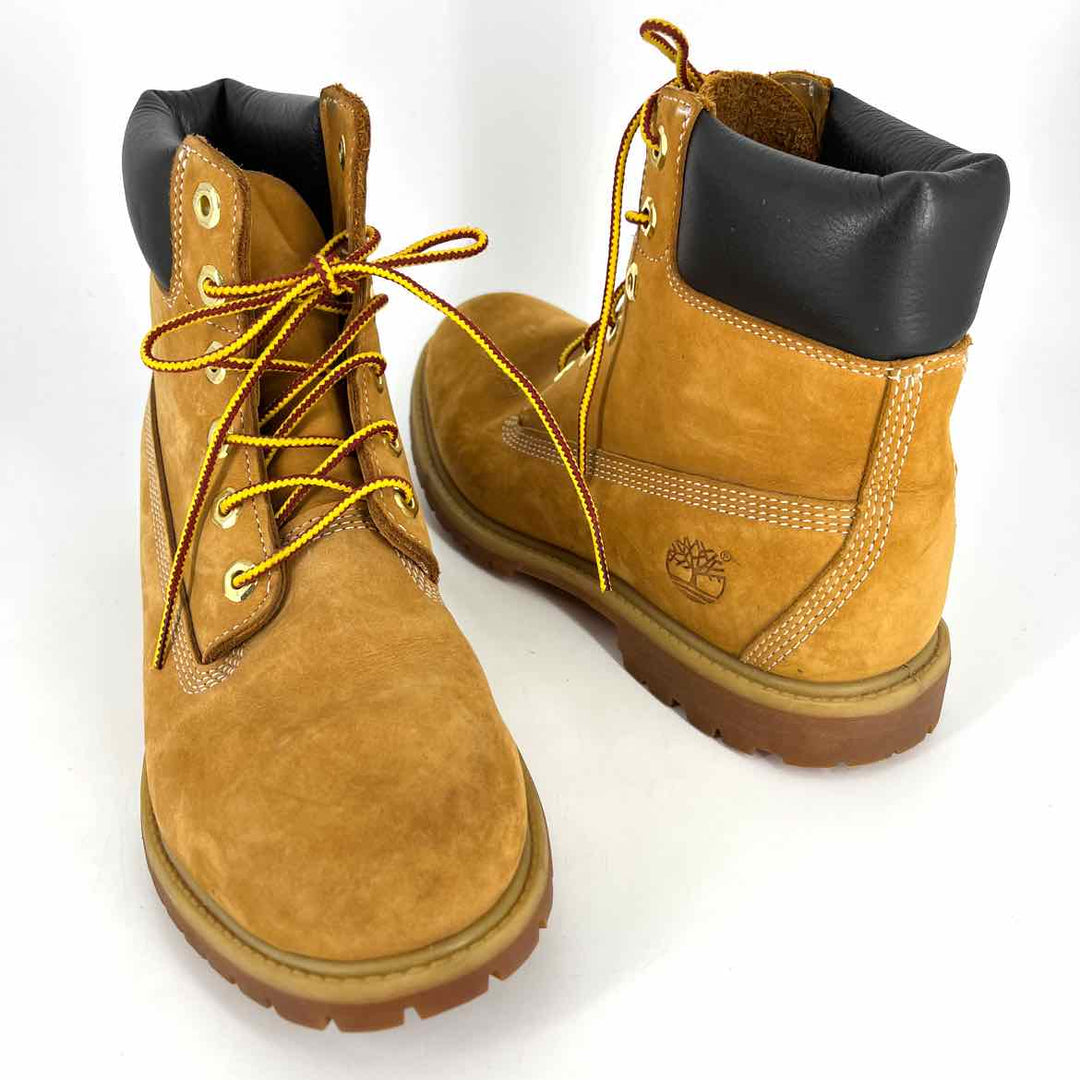 Shoe Size 8.5 TIMBERLAND Camel Leather Boots