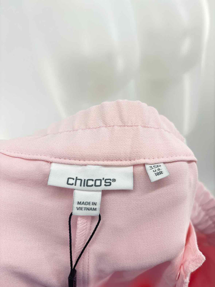 Size 18 Chico's Pink Pants