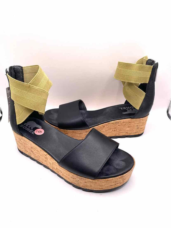 Shoe Size 9 Sorel Black Sandals