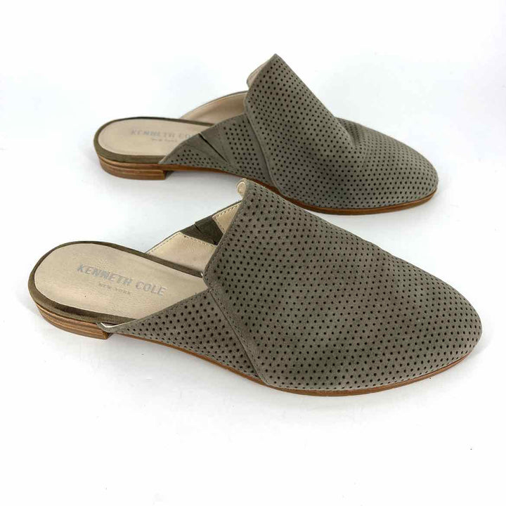 Shoe Size 8 Kenneth Cole Taupe Leather Flats
