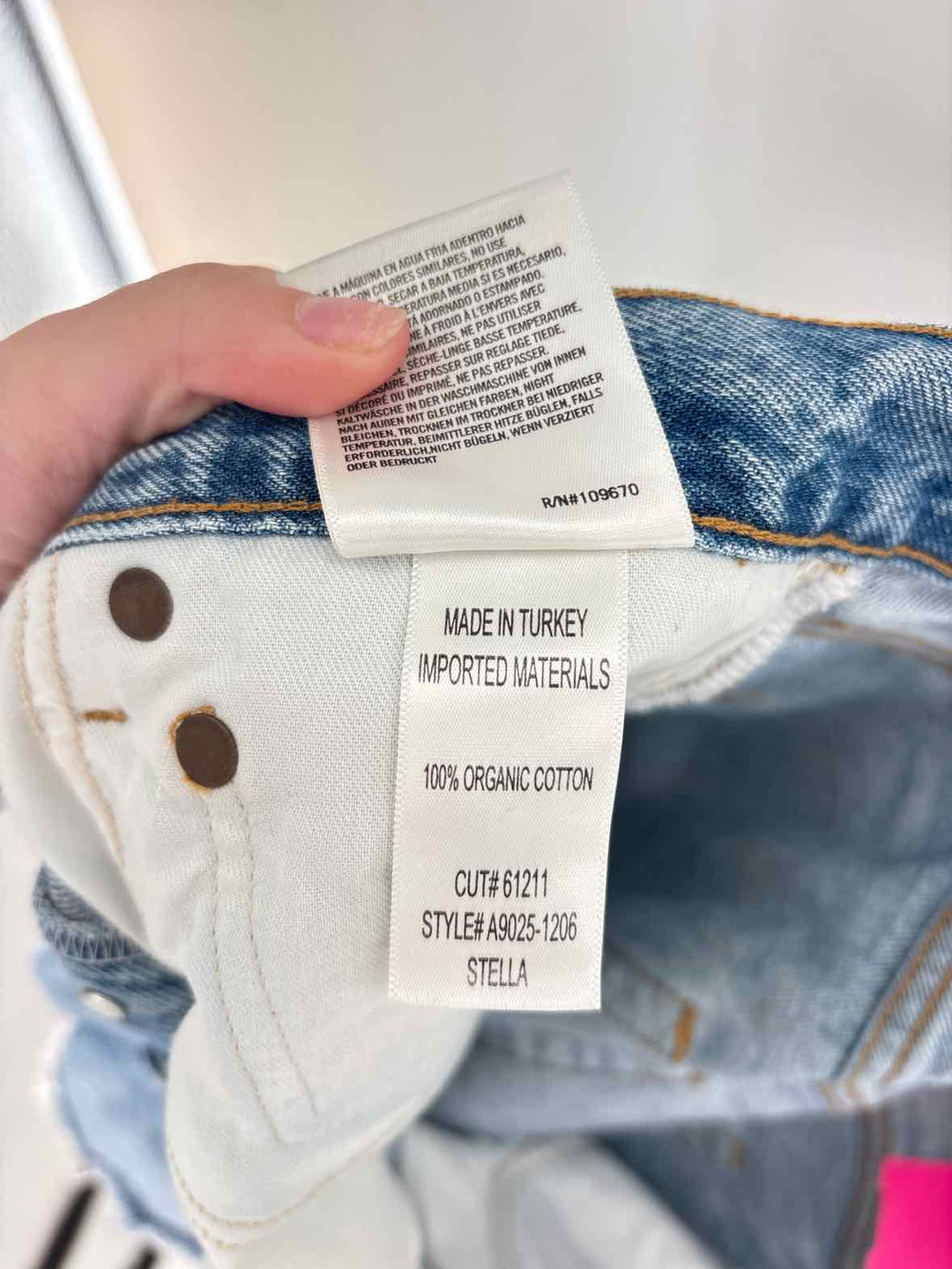 Size 26 AGOLDE Denim Shorts