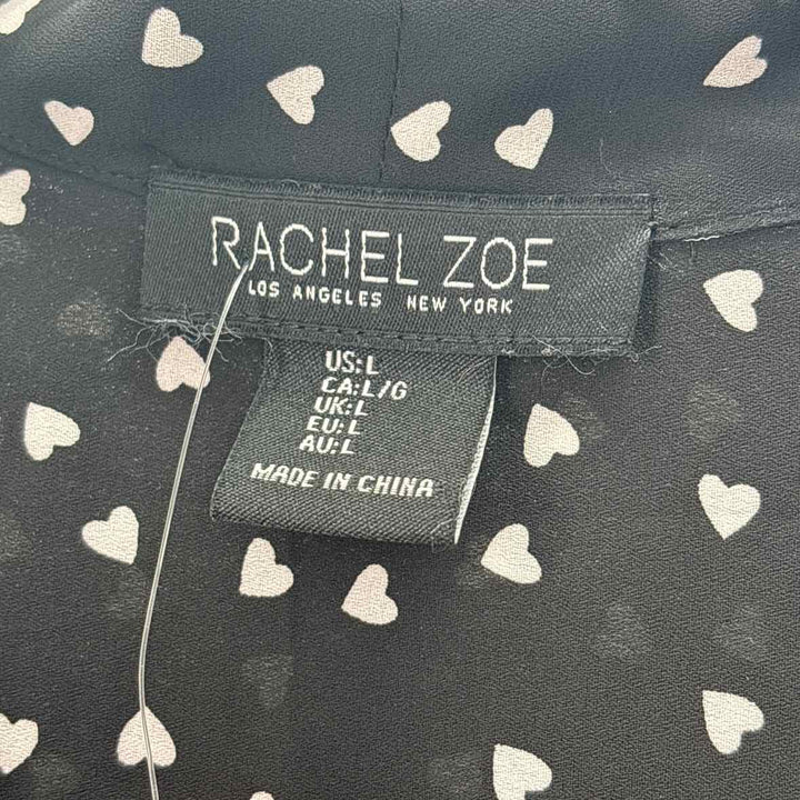 Size L RACHEL ZOE Black Shirt