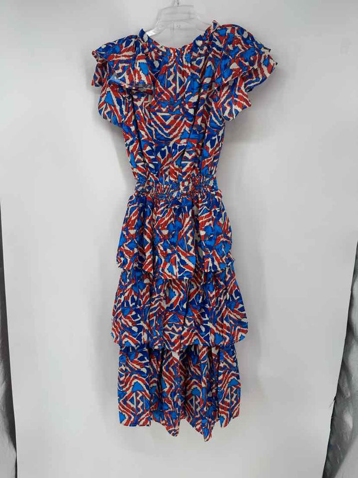 Size M FLYING TOMATO Multi-Color Dress