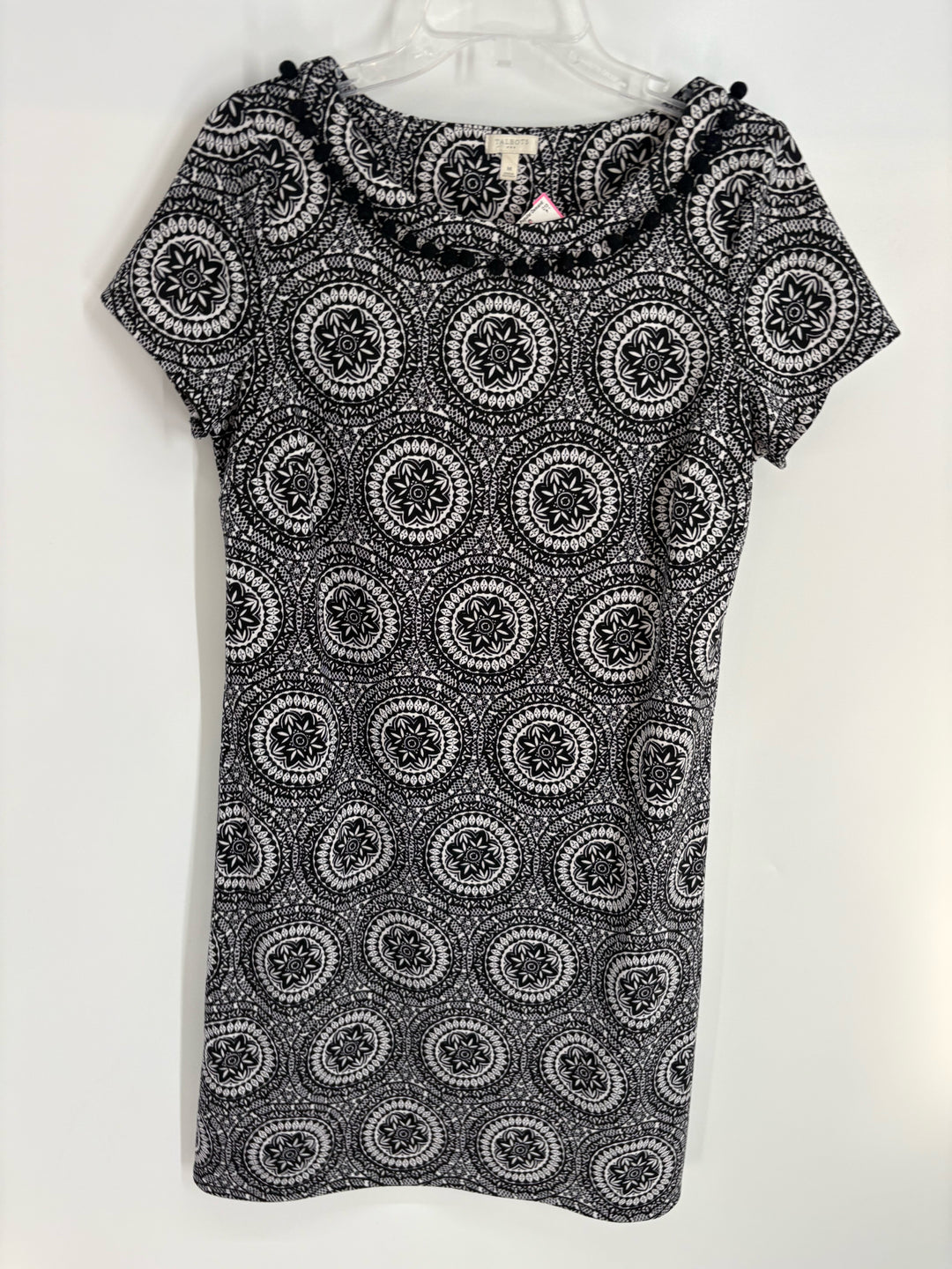 Size M Talbots Black Dress