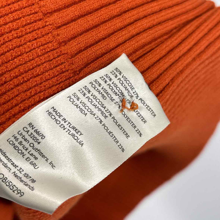 Size S FREE PEOPLE Orange Knit Vest