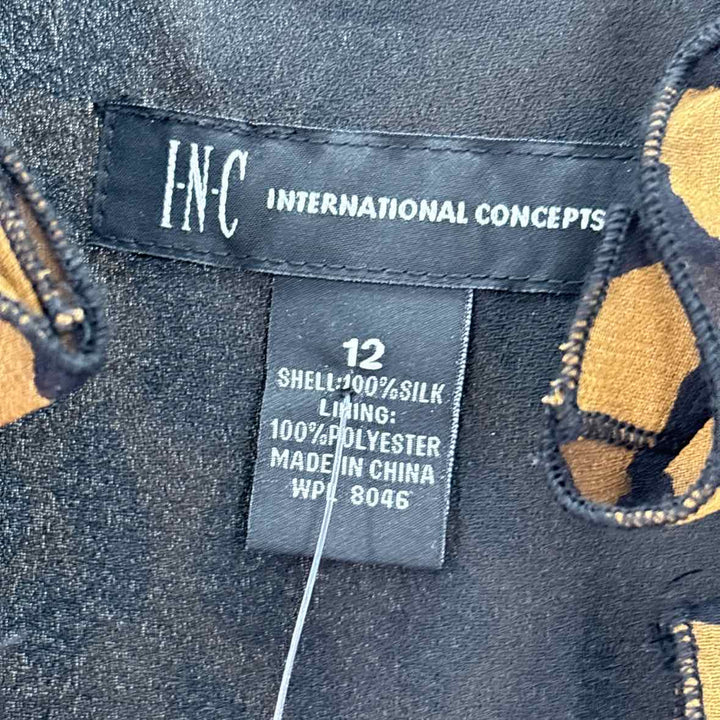 Size 12 INC Tan Shirt