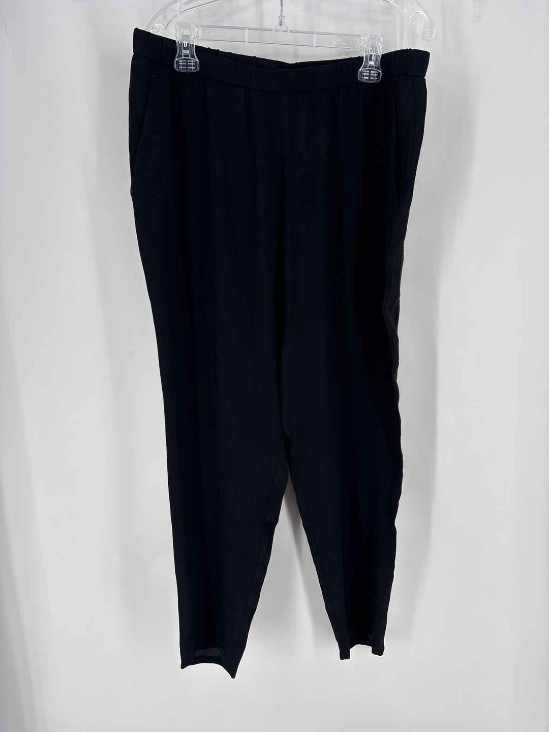 Size L Eileen Fisher Black Pants