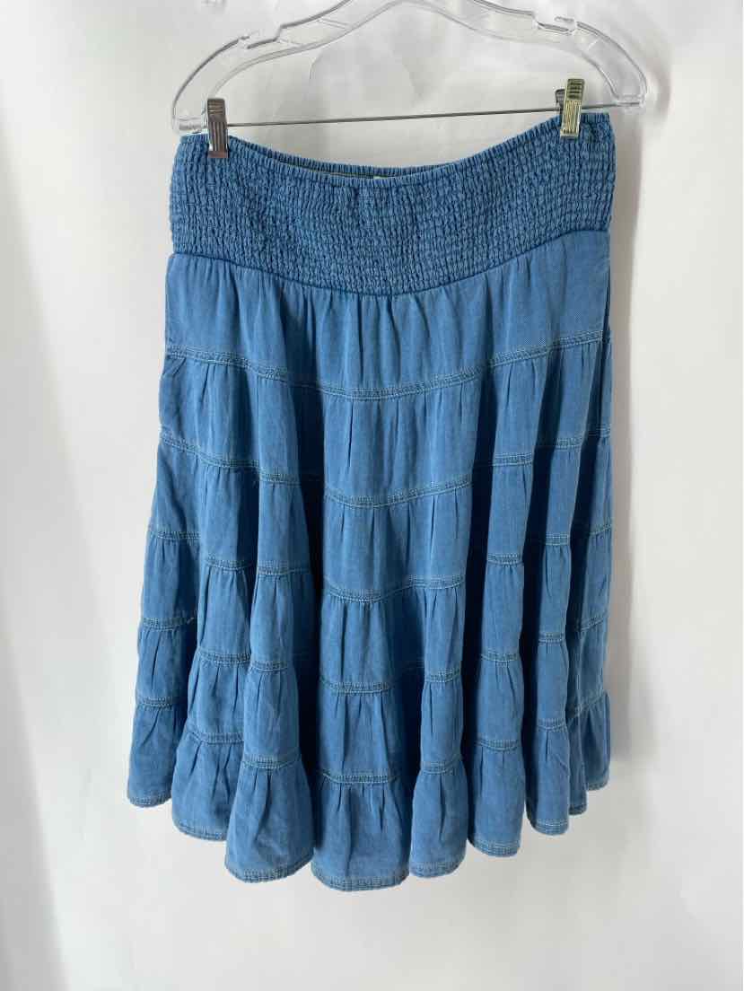 Size M Pilcro & the Letterpress Denim Skirt