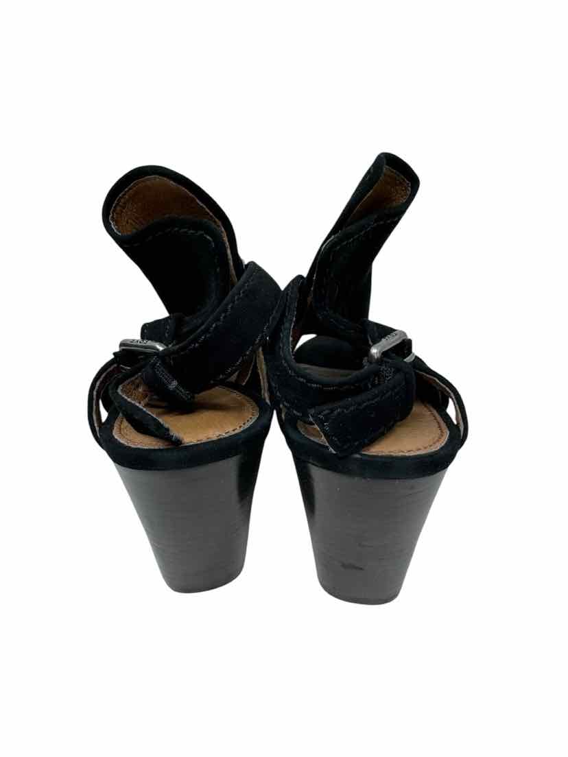 Shoe Size 8 Frye Black Suede Boots