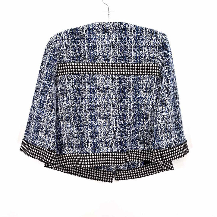 Size M CABI Blue Print Sweater