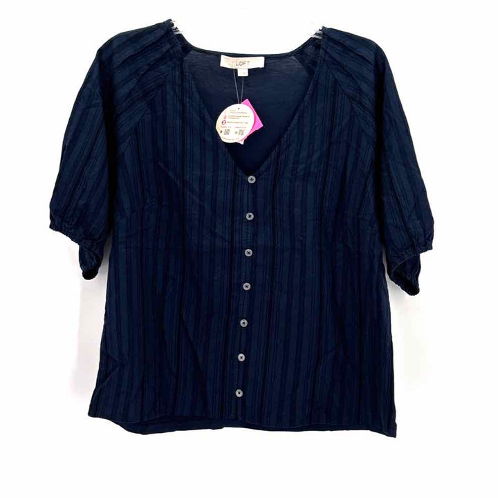 Size L LOFT Navy Shirt