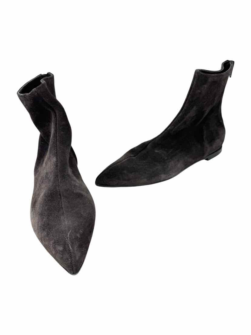 Shoe Size 38 Brown Suede Boots