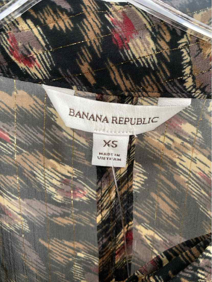 Size XS Banana Republic Tan Shirt