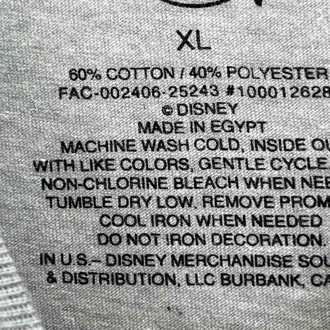 Size XL DISNEY Gray Shirt