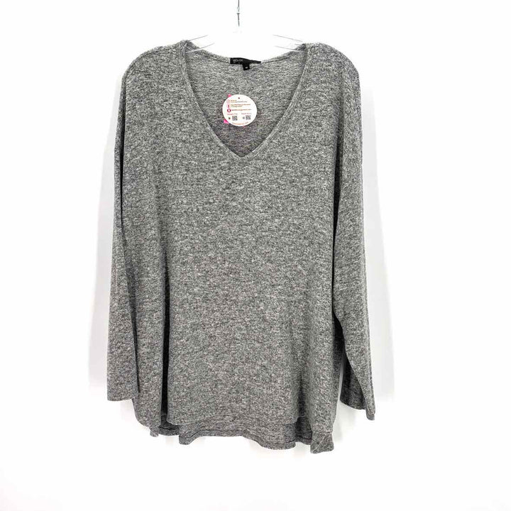 Size 1X GIBSON Gray Shirt