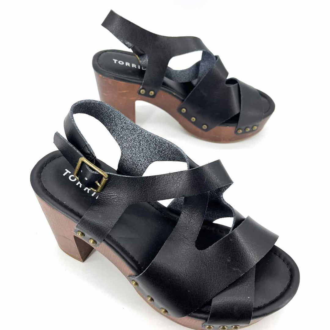 Shoe Size 7.5 Torrid Black Heels
