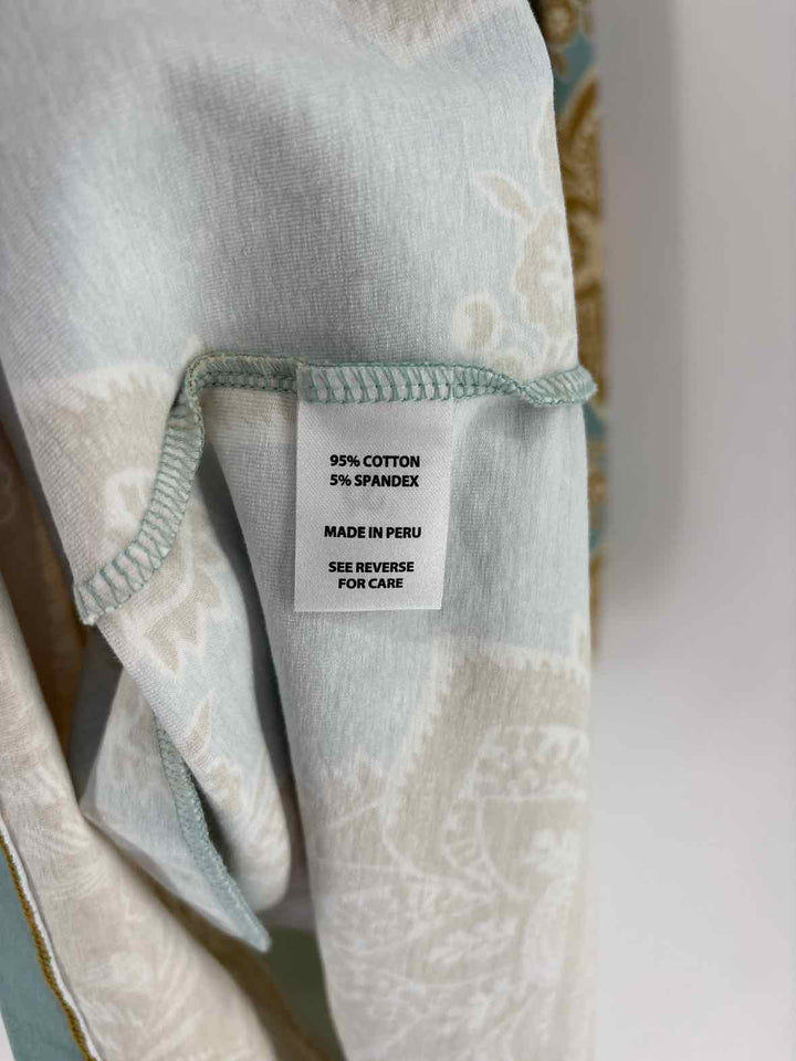 Size M SPARTINA Teal Dress