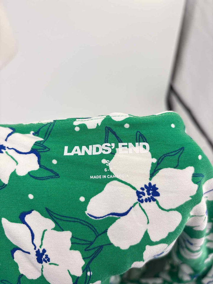 Size S LAND END Green Dress
