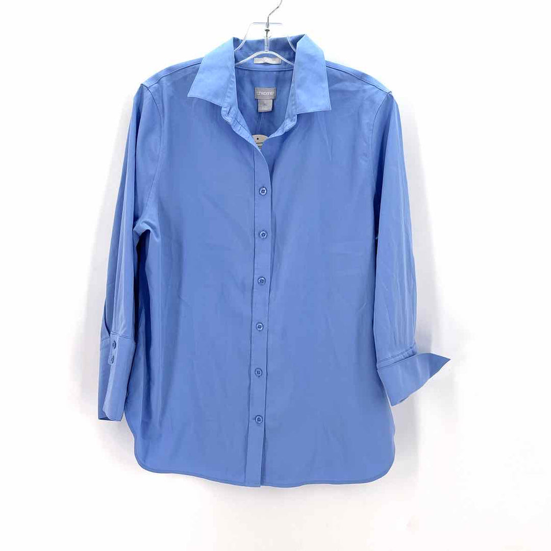Size M Chico's Light Blue Skirt