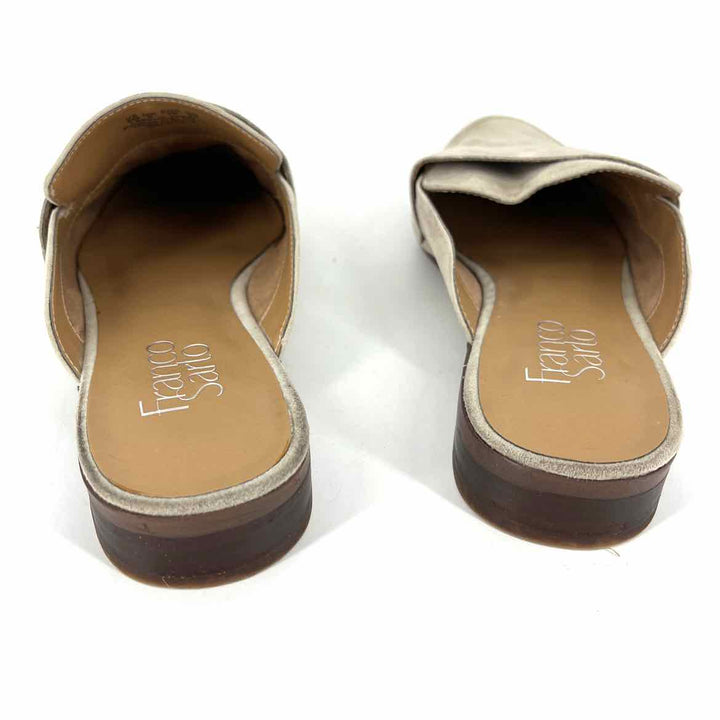 Shoe Size 8 FRANCO SARTO Tan Suede Flats