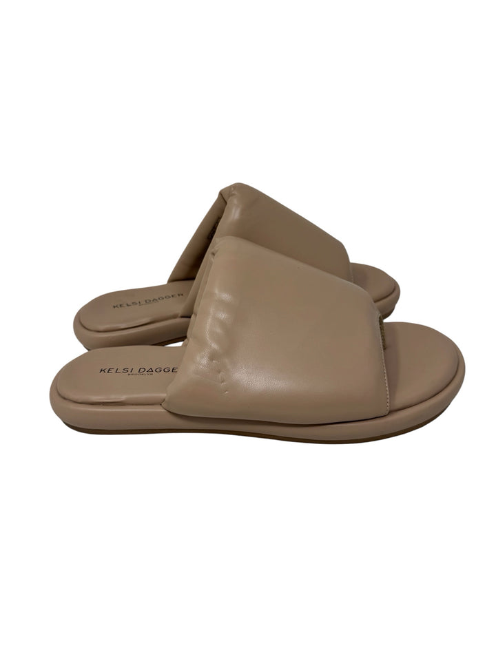 Shoe Size 7.5 KELSI DAGGER Beige Sandals