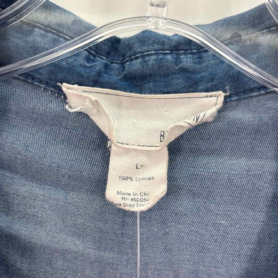 Size L BY DESIGN Blue Chambray Shirt
