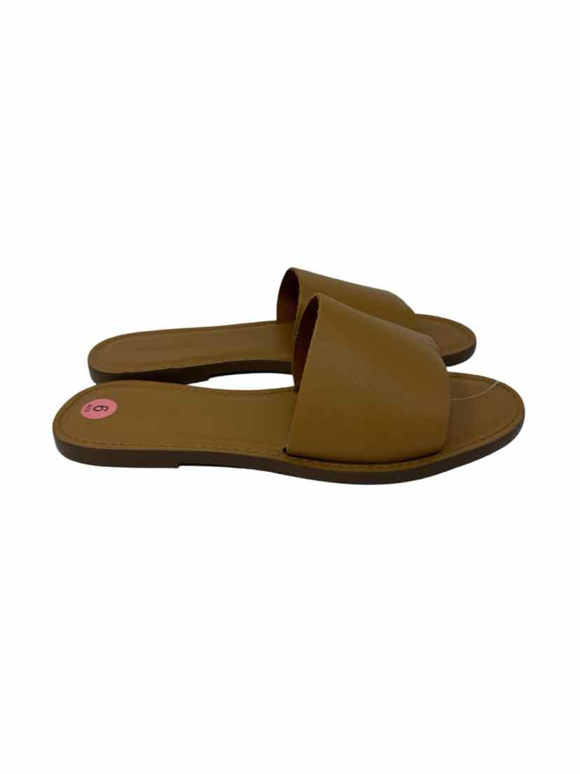 Shoe Size 9 MADEWELL Tan Leather Sandals