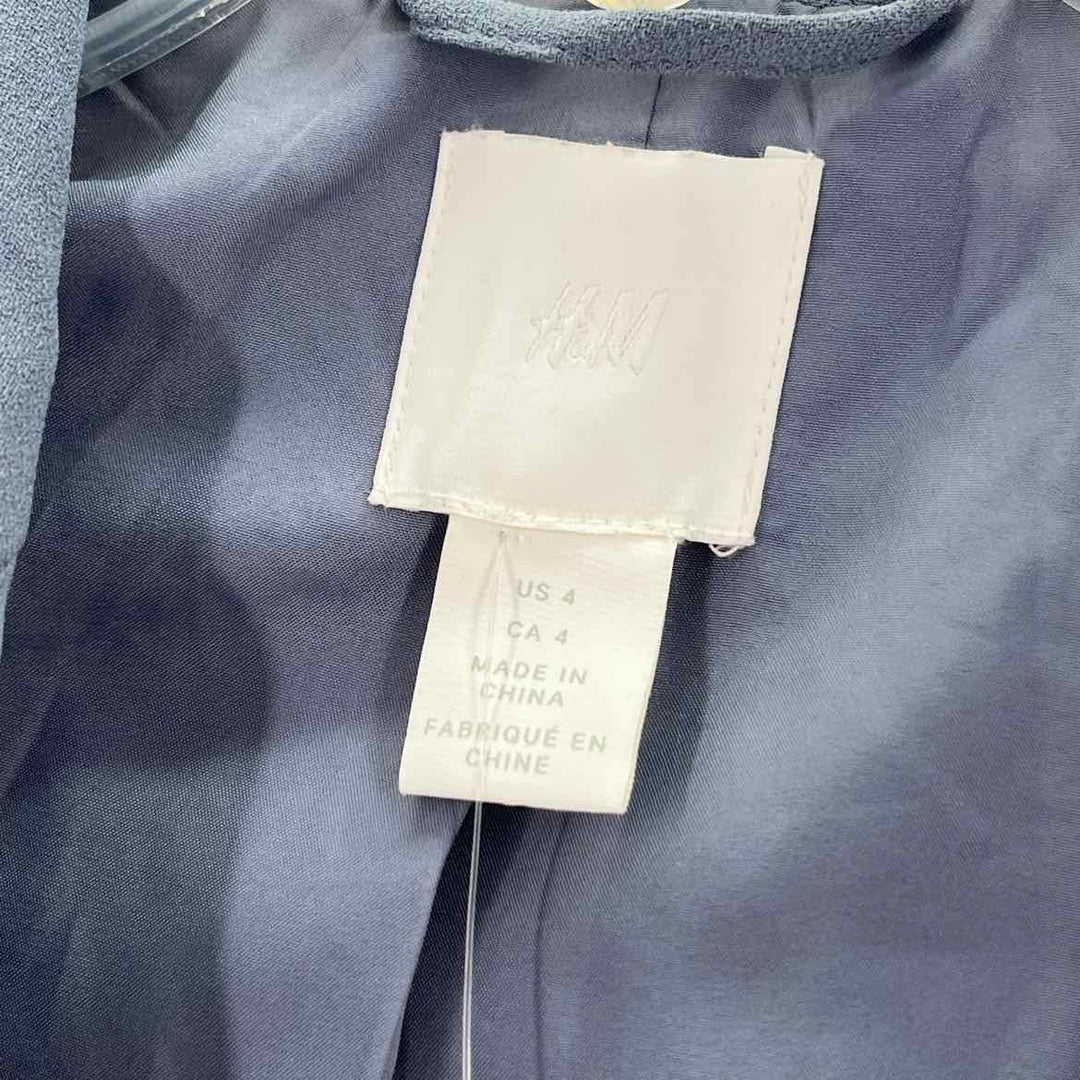 Size 4 H&amp;M Blue Blazer