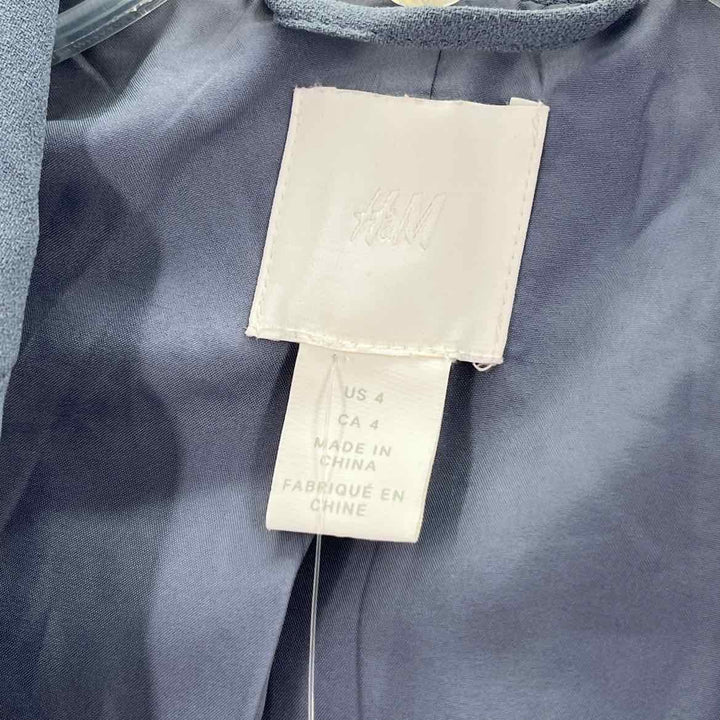 Size 4 H&amp;M Blue Blazer