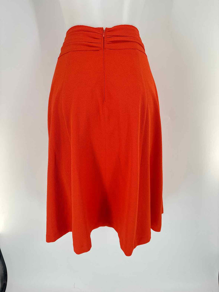 Size 10 Ann Taylor Orange Dress