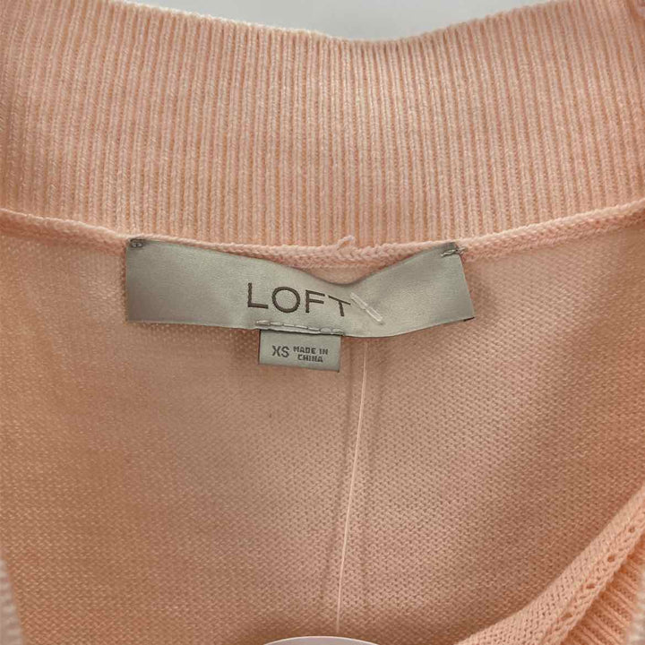 Size XS LOFT Orange Sweater