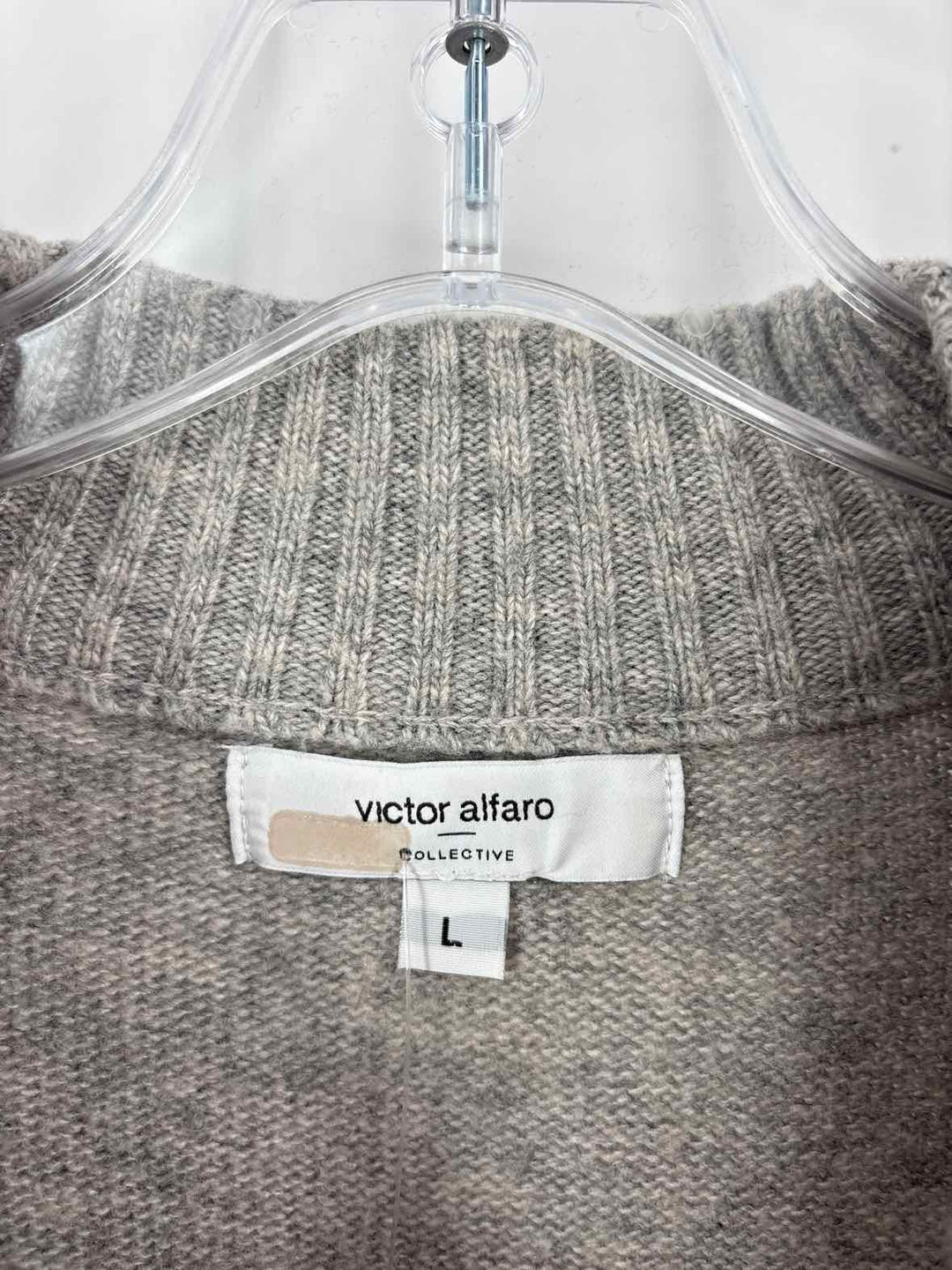 Size L VICTOR ROLF Gray Sweater