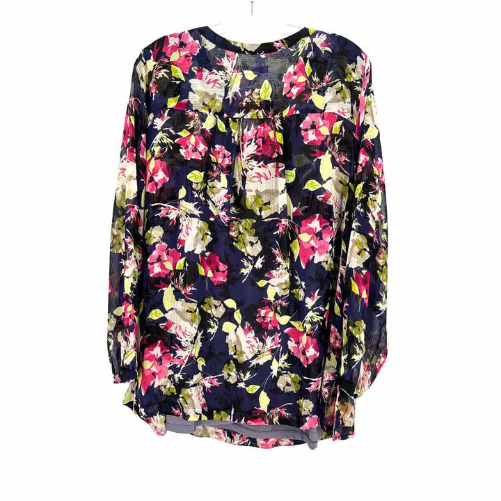 Size 1X LIZ CLAIBORNE Multi-Color Shirt