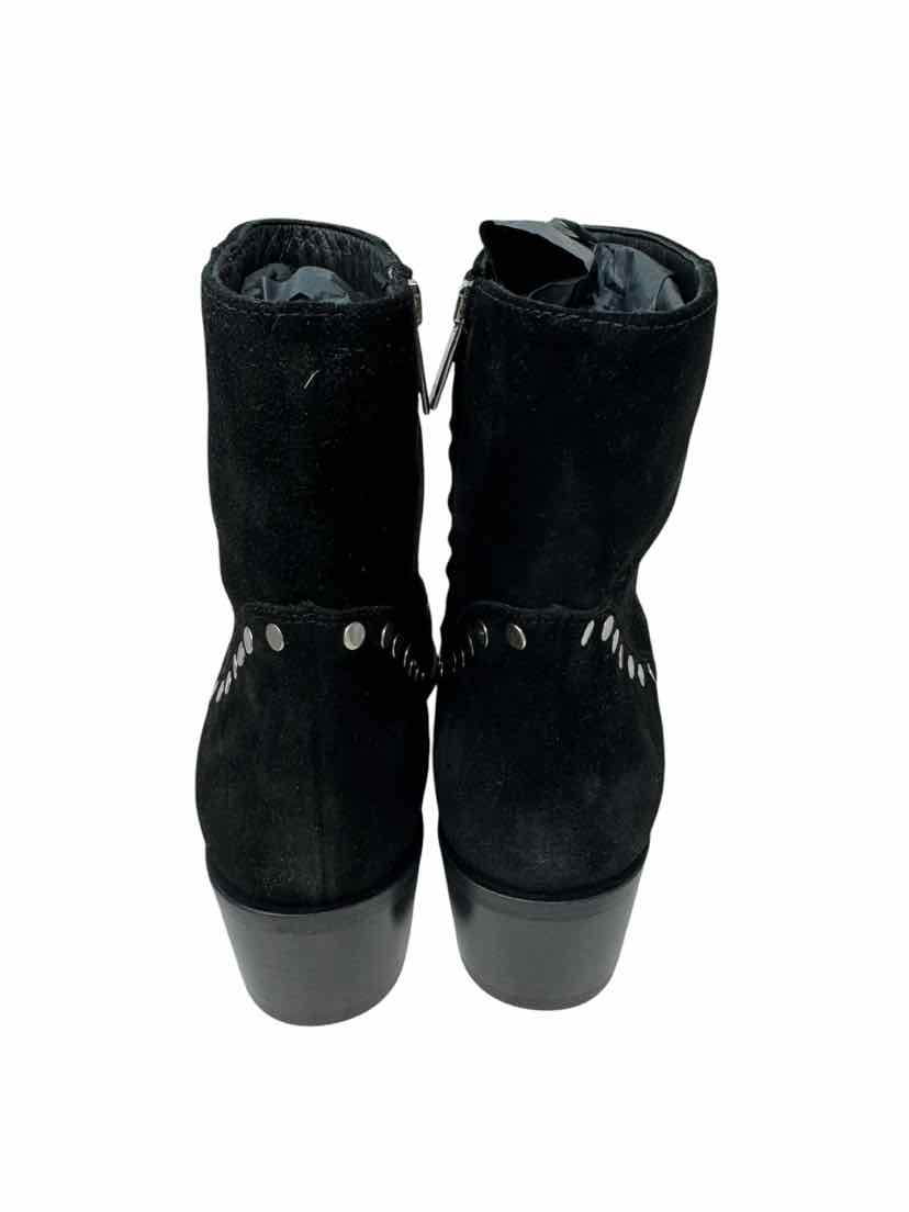 Shoe Size 10.5 Aqatalia Black Leather Boots