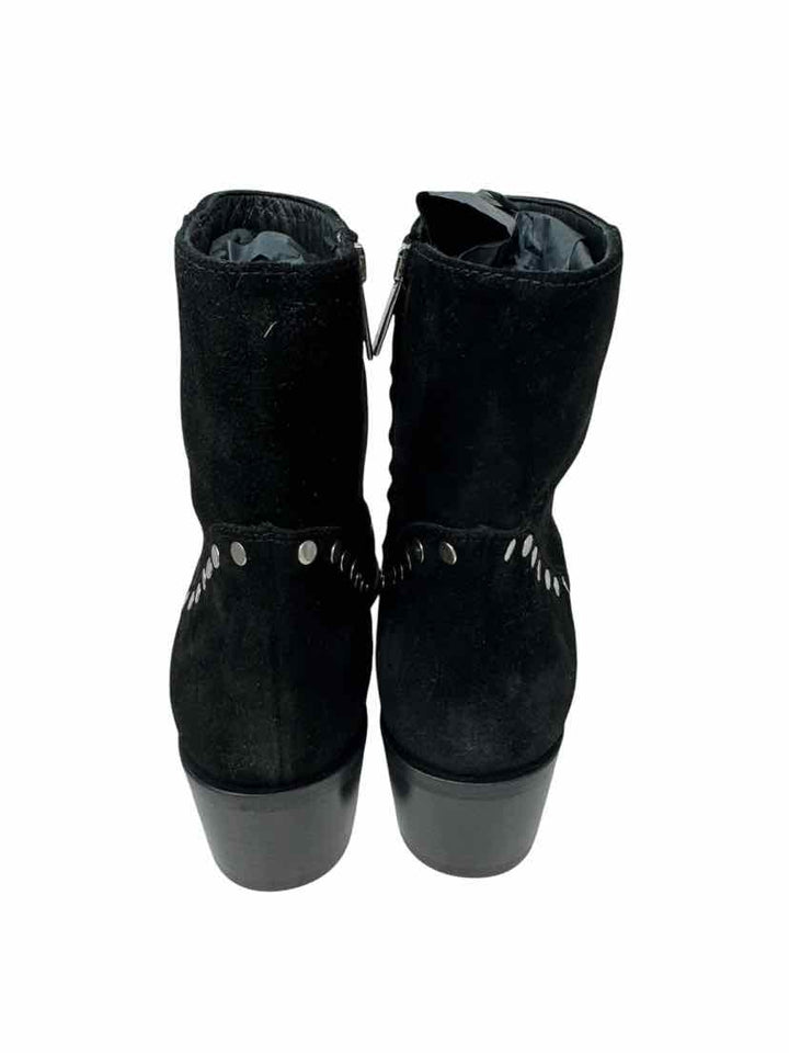 Shoe Size 10.5 Aqatalia Black Leather Boots