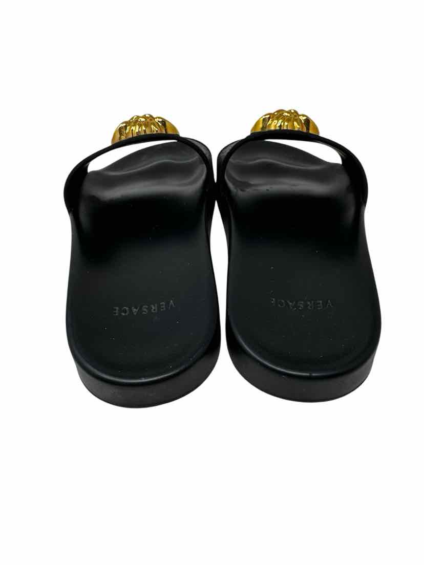 Shoe Size 41 Versace Black Luxury - Sandals