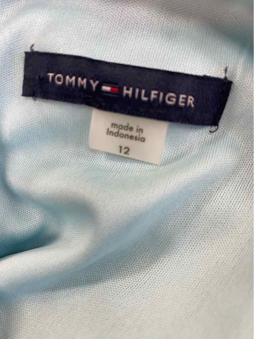 Size 12 TOMMY HILFIGER Blue Print Dress