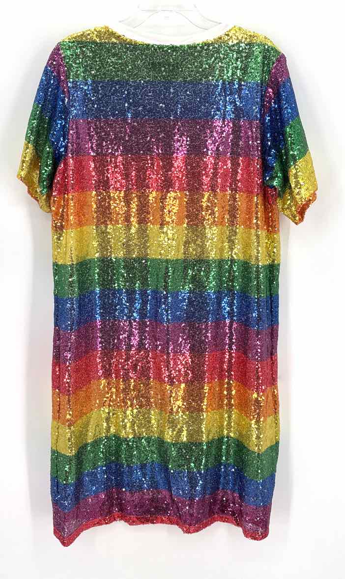 Size 3X Ashley Stewart Multi-Color Dress
