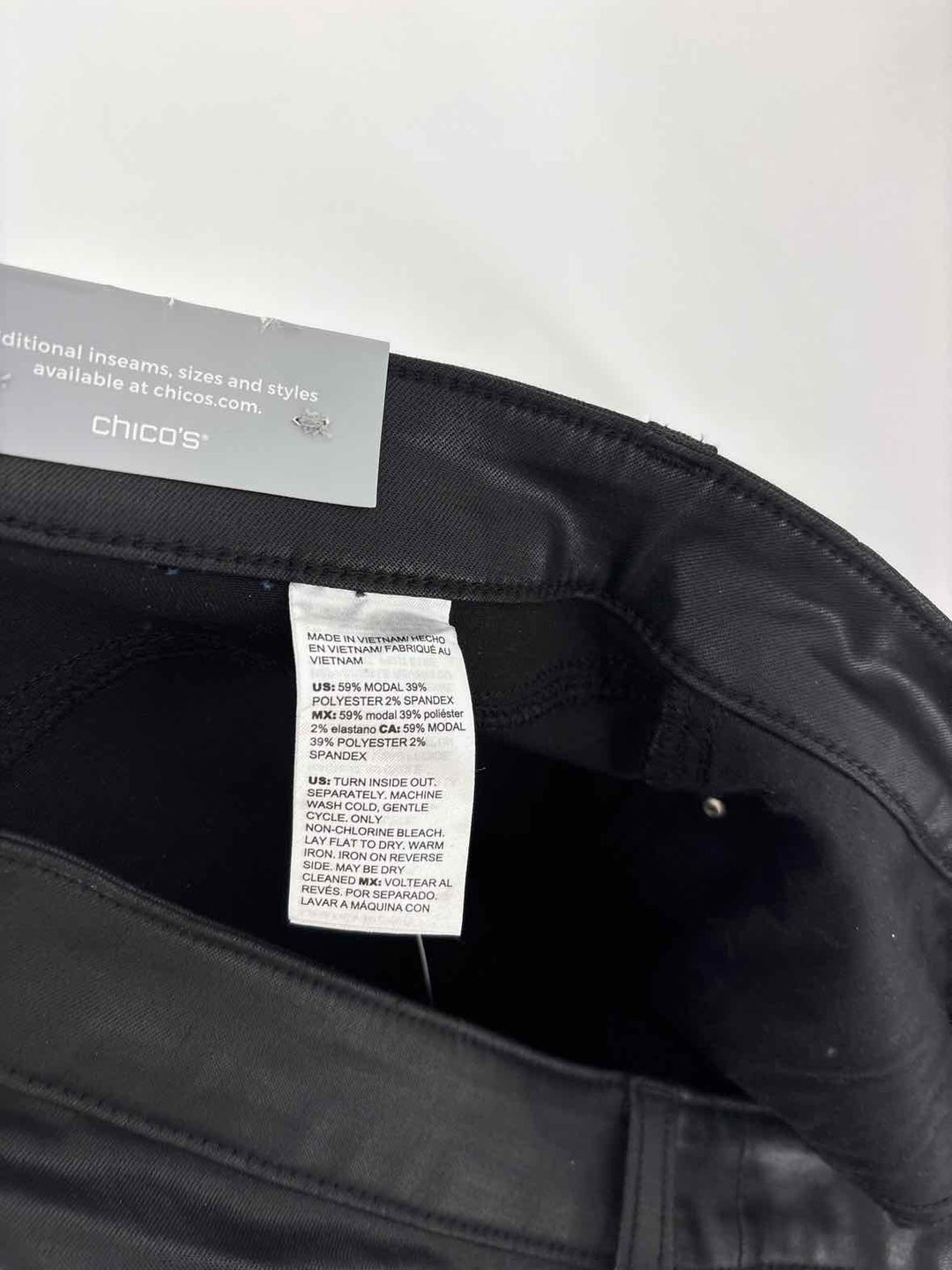 Size 12P Chico's Black Pants