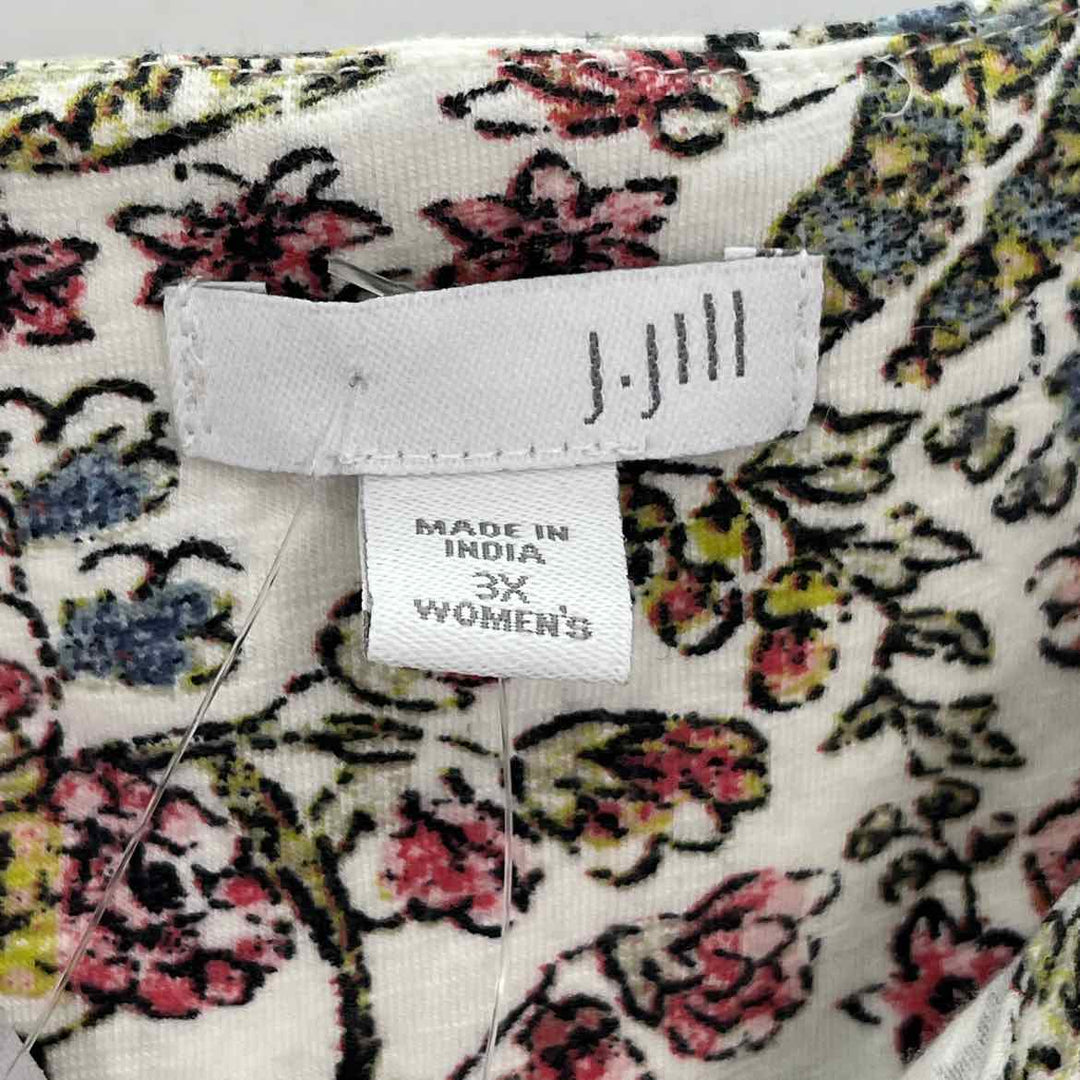 Size 3X J JILL Cream Shirt