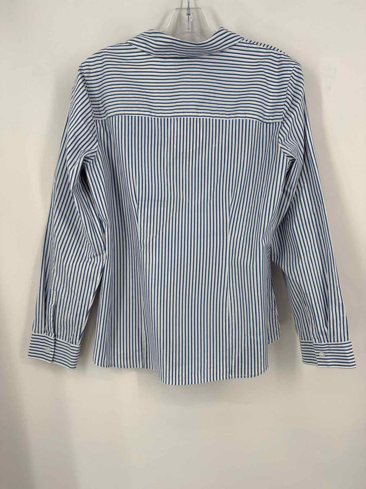 Size M Chico's Blue Print Shirt