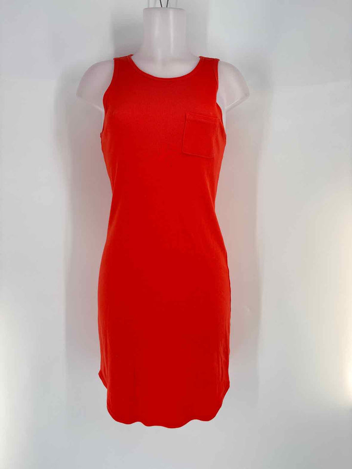 Size XS THREE DOTS Orange Dress