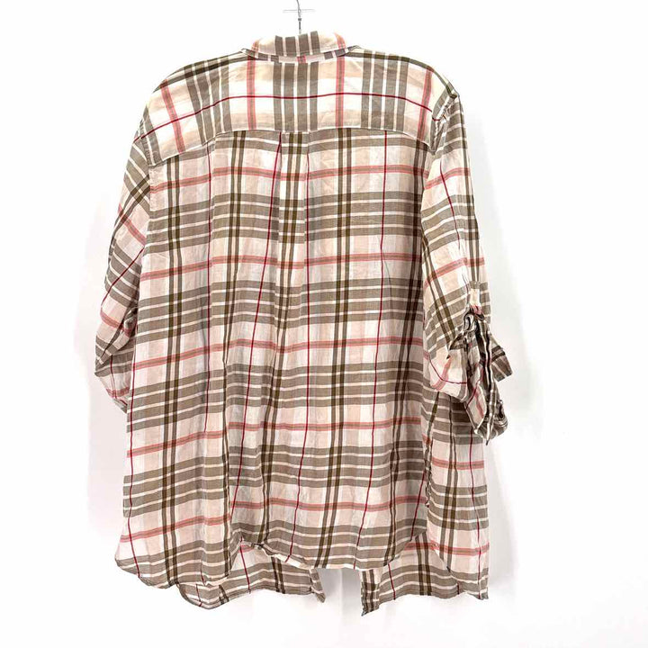 Size 2X RALPH LAUREN Multi-Color Shirt