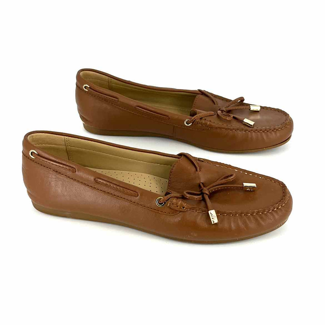 Shoe Size 9 Michael Kors Camel Leather Loafers