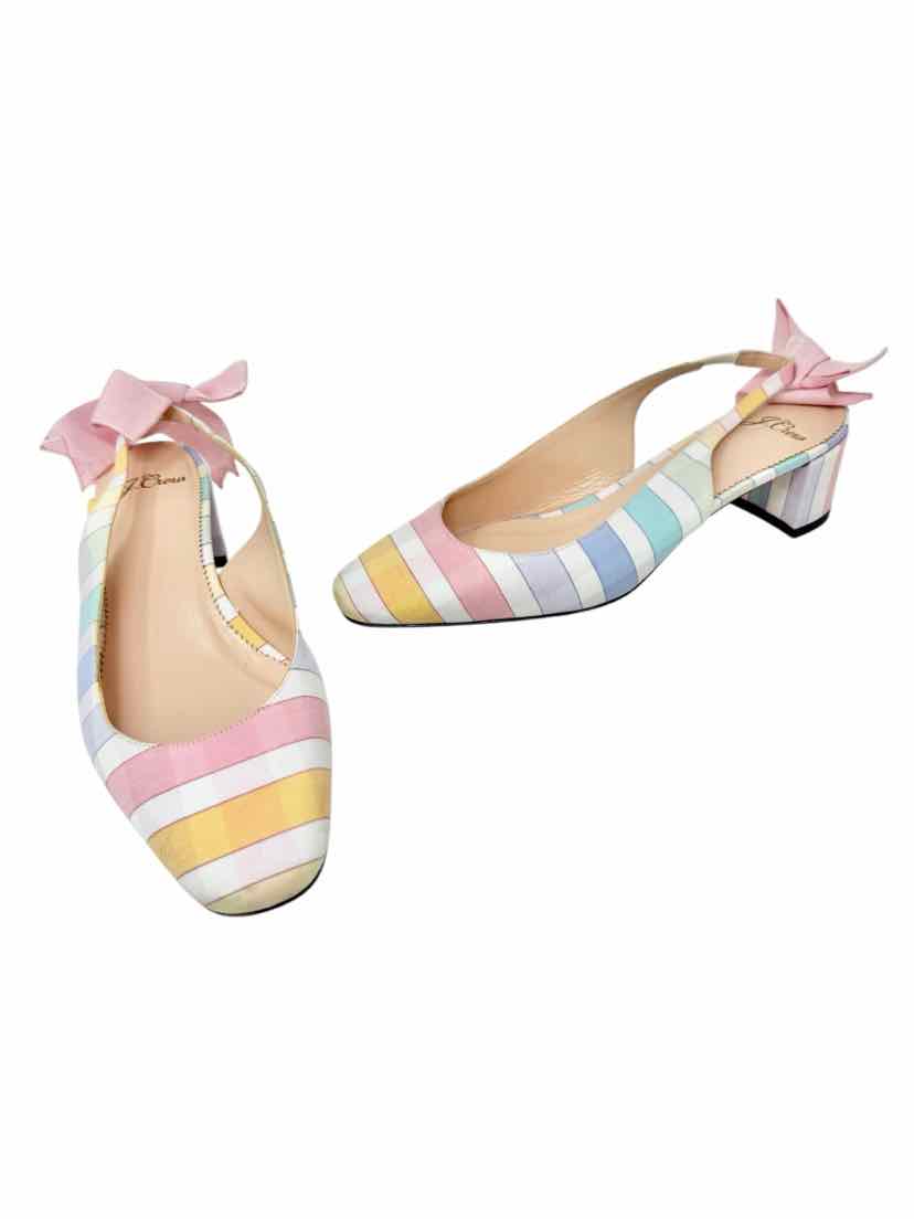 Shoe Size 8 J Crew Multi-Color Pumps