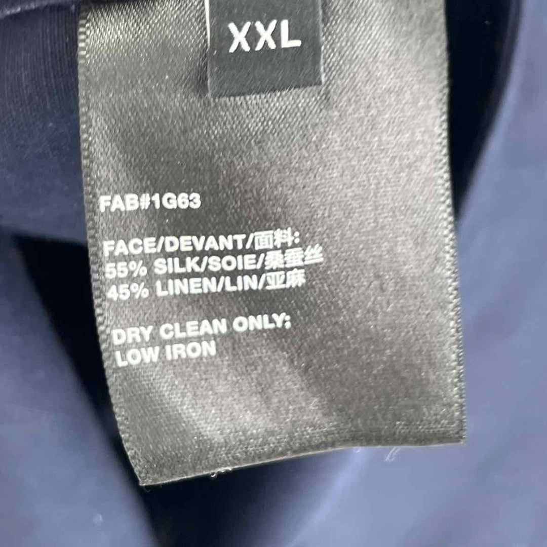 Size 16 LAFAYETTE Blue Linen Dress