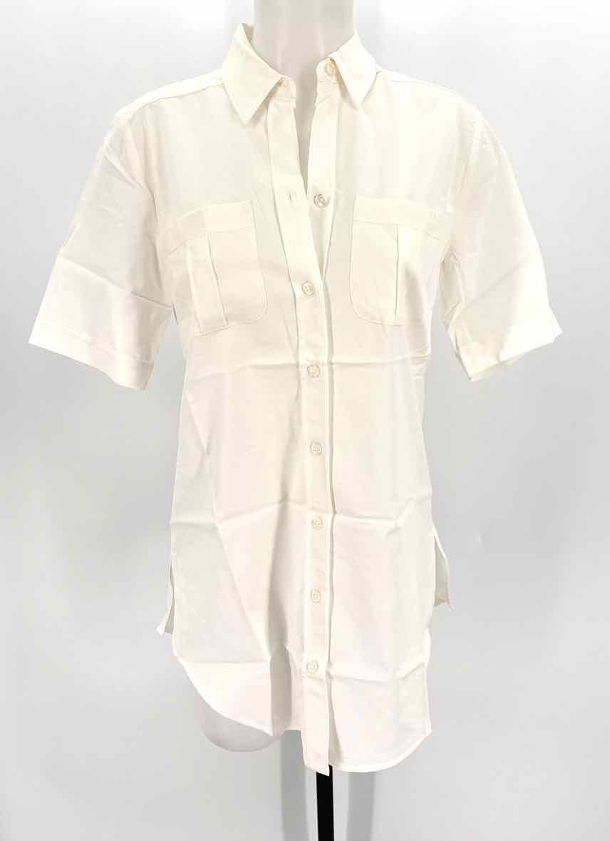 Size S Chico's Ivory Shirt