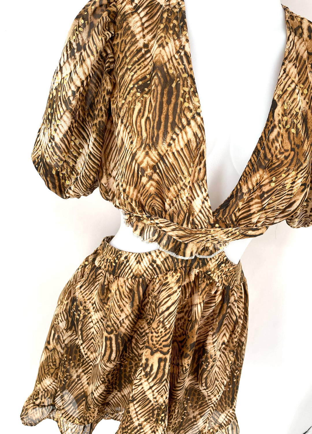 Size L Tan Dress